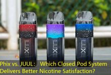 Phix vs. JUUL： Which Closed Pod System Delivers Better Nicotine Satisfaction？-vape