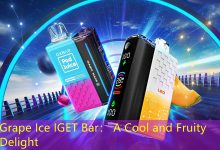 Grape Ice IGET Bar： A Cool and Fruity Delight-vape