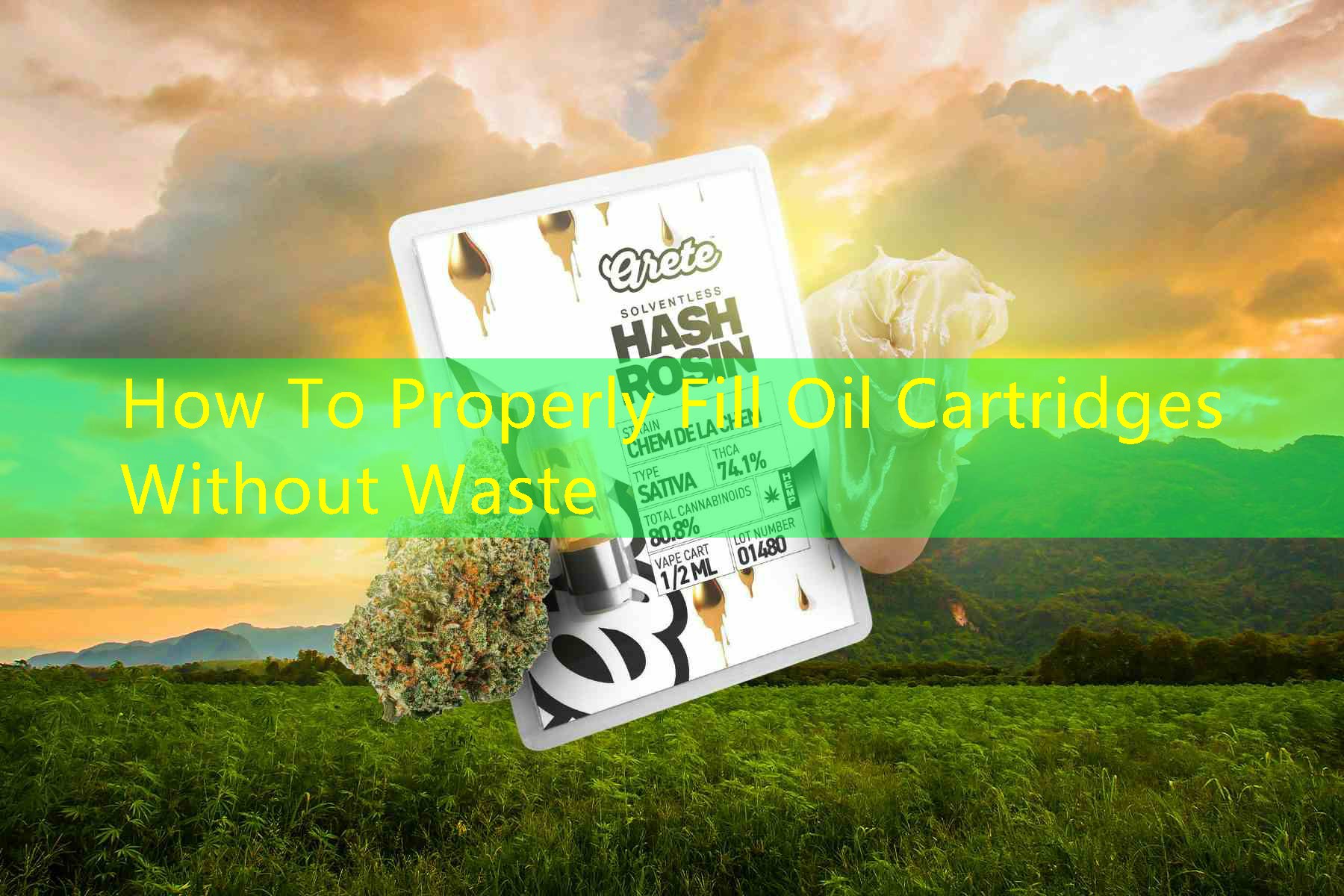 How To Properly Fill Oil Cartridges Without Waste