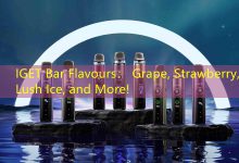 IGET Bar Flavours： Grape, Strawberry, Lush Ice, and More!-vape