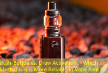 Push-Button vs. Draw Activation： Which Mechanism Is More Reliable In Vape Pens？-vape