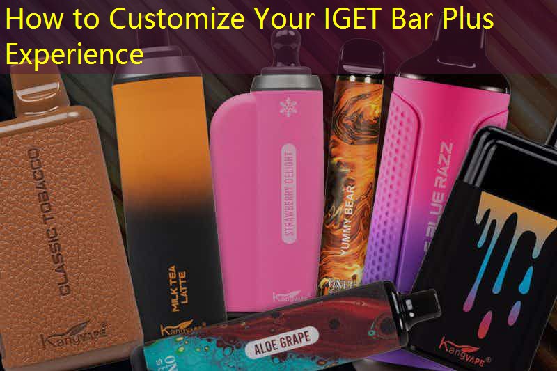 How to Customize Your IGET Bar Plus Experience