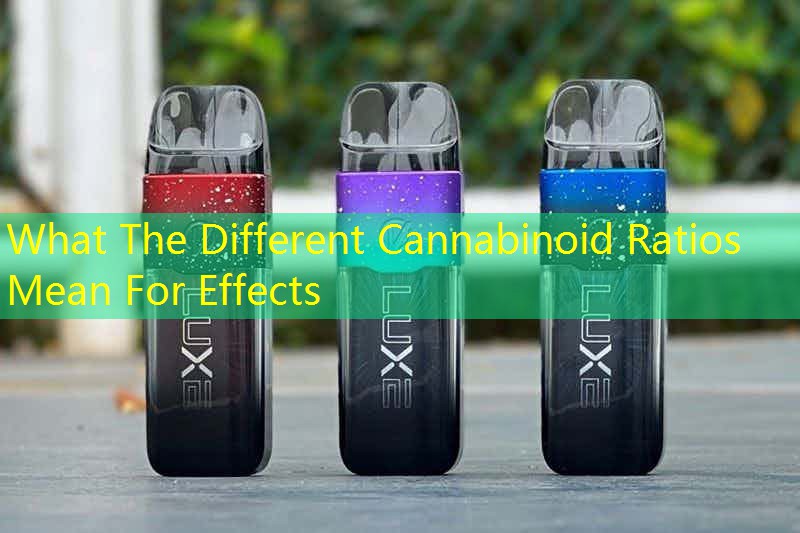 What The Different Cannabinoid Ratios Mean For Effects