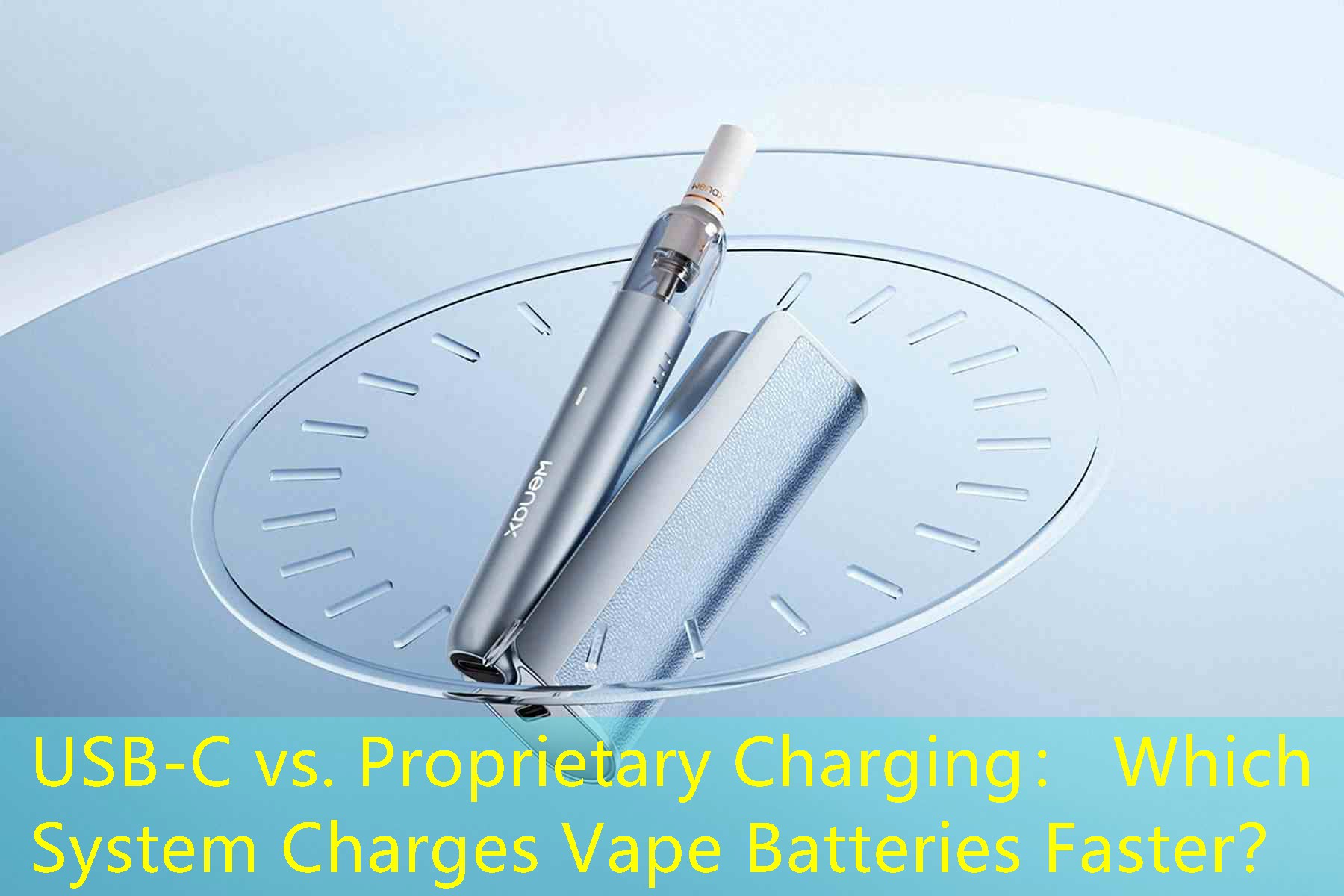 USB-C vs. Proprietary Charging： Which System Charges Vape Batteries Faster？