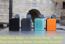 GeekVape Aegis vs. VooPoo Drag： Which Mod Series Has Better Durability Records？-vape