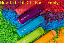 How to tell if IGET Bar is empty？-vape