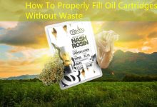 How To Properly Fill Oil Cartridges Without Waste-vape