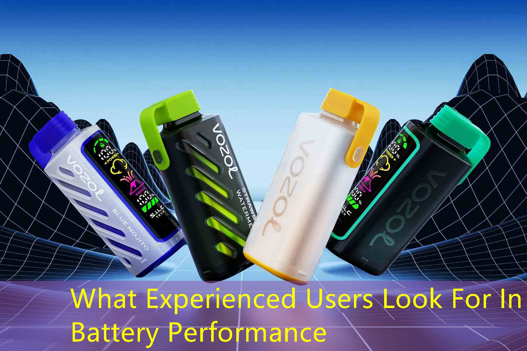 What Experienced Users Look For In Battery Performance