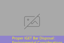 Proper IGET Bar Disposal： Environmental Considerations-vape