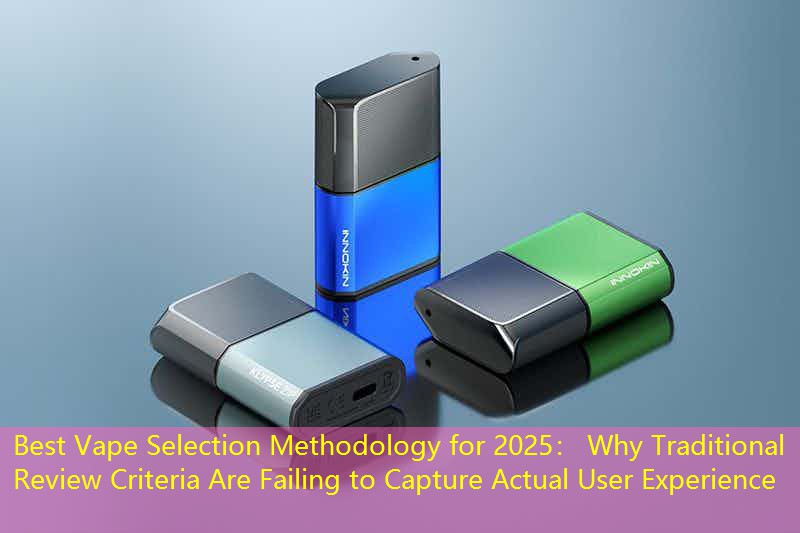 Best Vape Selection Methodology for 2025： Why Traditional Review Criteria Are Failing to Capture Actual User Experience