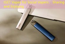 IGET Vapes for Social Vapers： Sharing and Enjoying-vape