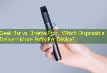 Geek Bar vs. Breeze Pro： Which Disposable Delivers More Puffs Per Device？-vape