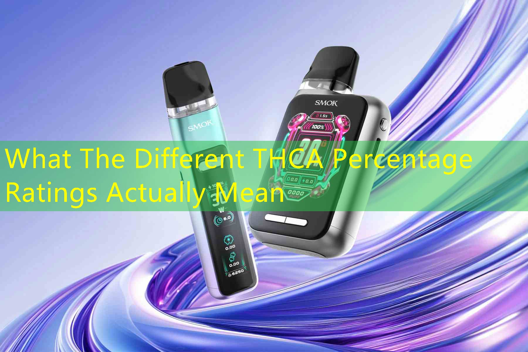 What The Different THCA Percentage Ratings Actually Mean