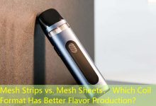 Mesh Strips vs. Mesh Sheets： Which Coil Format Has Better Flavor Production？-vape