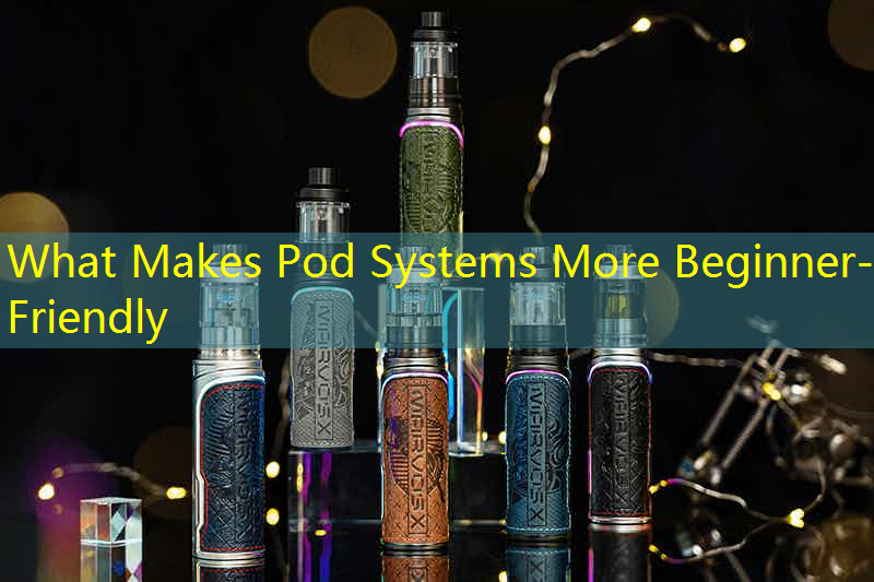 What Makes Pod Systems More Beginner-Friendly