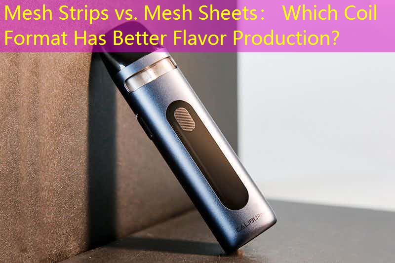 Mesh Strips vs. Mesh Sheets： Which Coil Format Has Better Flavor Production？