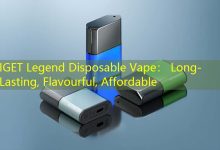 IGET Legend Disposable Vape： Long-Lasting, Flavourful, Affordable-vape