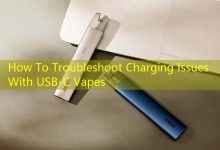 How To Troubleshoot Charging Issues With USB-C Vapes-vape