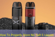 How To Properly Store Nic Salt E-Liquids-vape