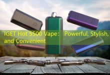 IGET Hot 5500 Vape： Powerful, Stylish, and Convenient-vape