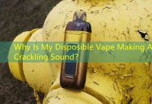 Why Is My Disposible Vape Making A Crackling Sound？-vape