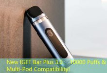 New IGET Bar Plus 3.0： 10000 Puffs & Multi-Pod Compatibility!-vape