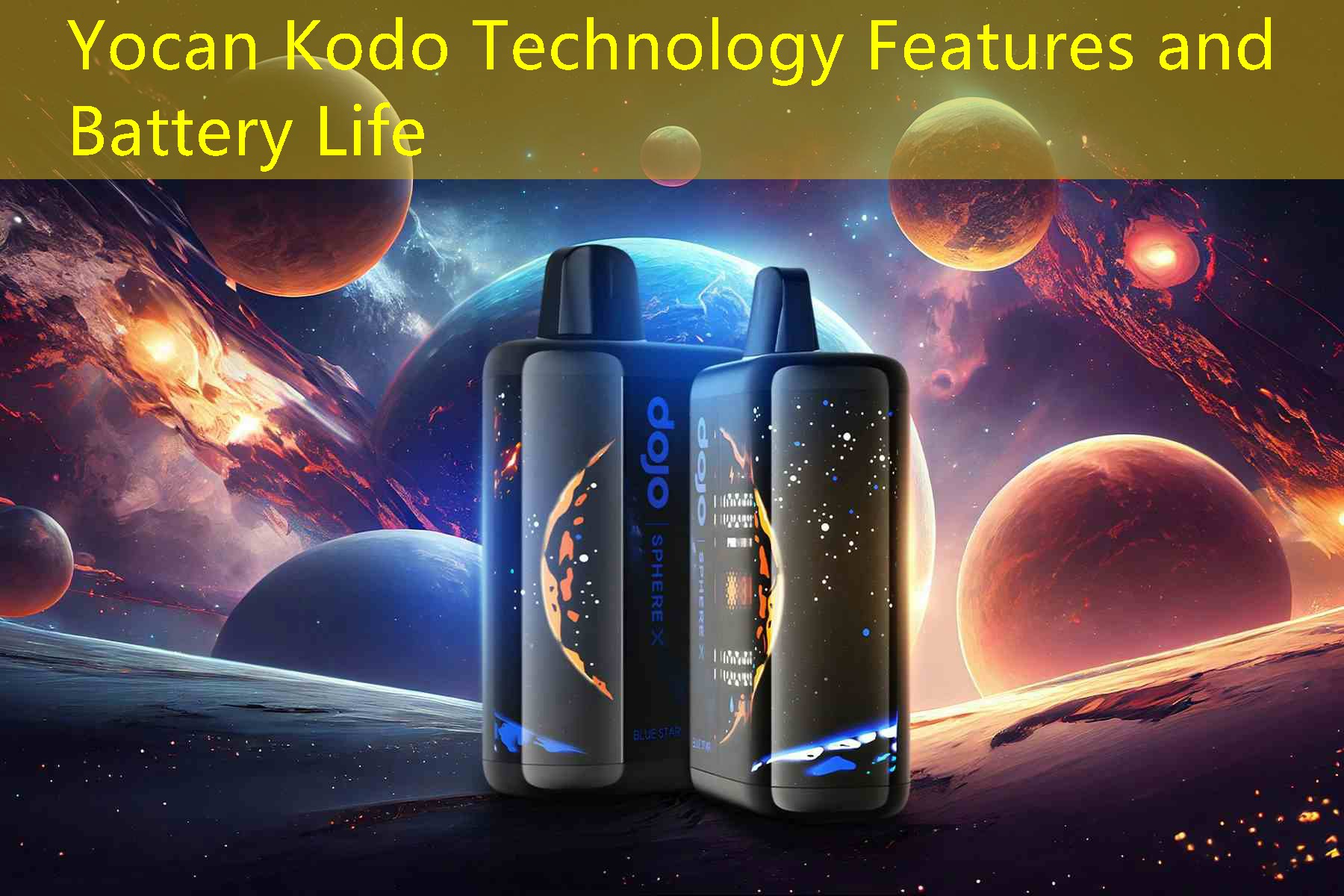 Yocan Kodo Technology Features and Battery Life