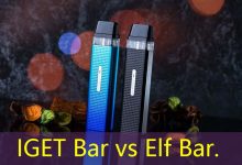 IGET Bar vs Elf Bar.-vape