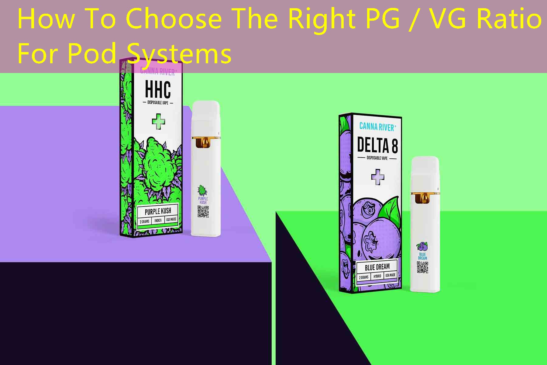 How To Choose The Right PG／VG Ratio For Pod Systems