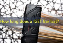 How long does a IGET Bar last？-vape