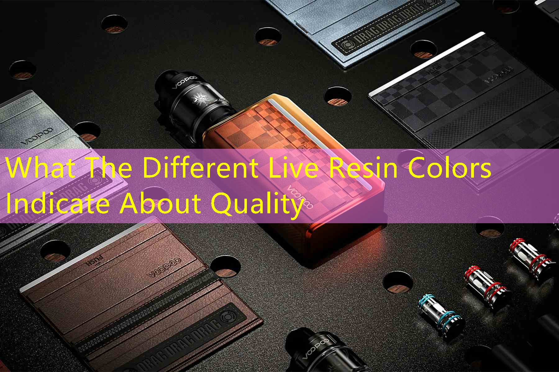 What The Different Live Resin Colors Indicate About Quality