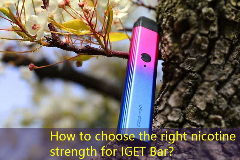 How to choose the right nicotine strength for IGET Bar？