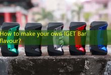 How to make your own IGET Bar flavour？-vape