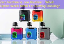 Zero Nicotine vs. Low Nicotine： Which Option Works Better For Quitting Smoking？-vape