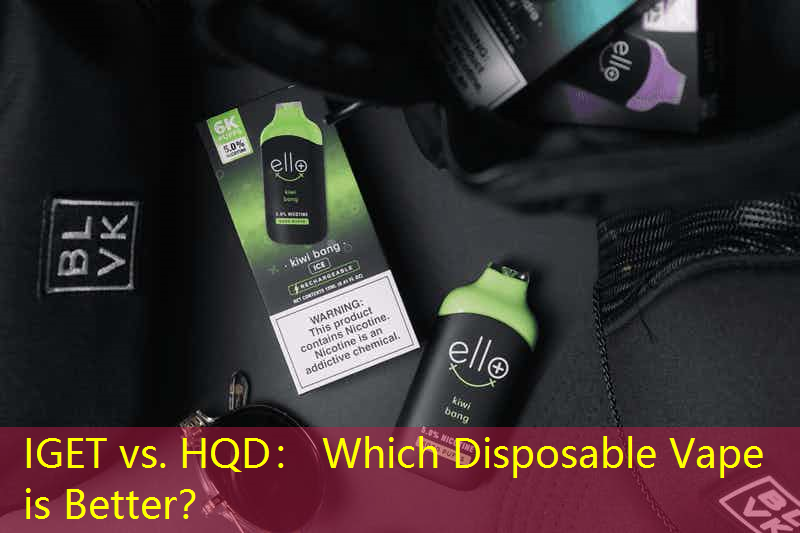 IGET vs. HQD： Which Disposable Vape is Better？