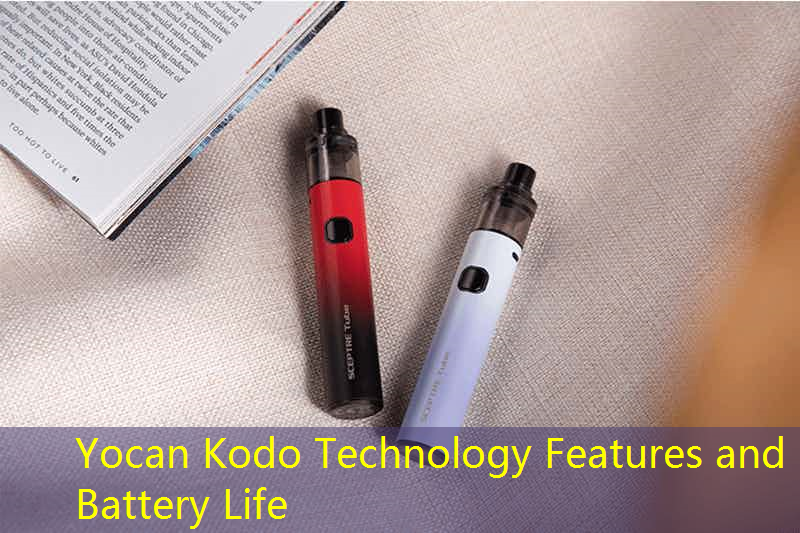 Yocan Kodo Technology Features and Battery Life