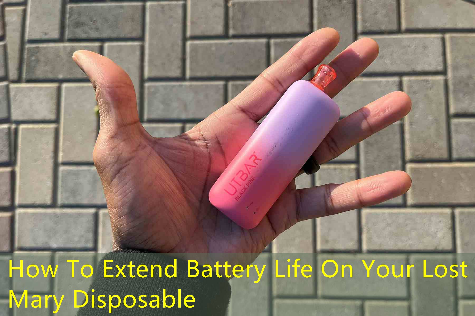 How To Extend Battery Life On Your Lost Mary Disposable